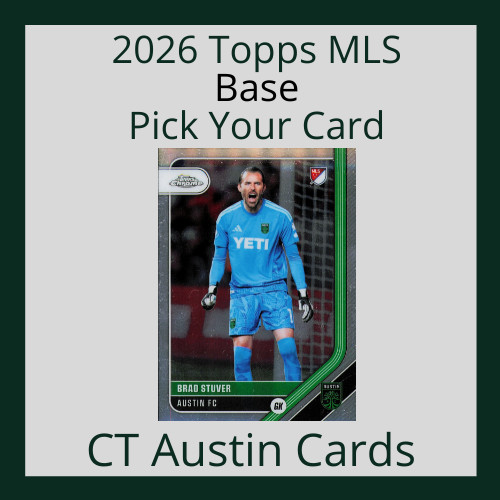 2026 Topps Chrome MLS Base - Pick Your Card - Sorted by Team