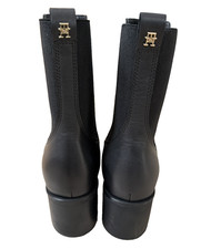Tommy Hilfiger Damen Chelsea Boots Stiefelette Stiefel schwarz Größe 39 NEU!!!!
