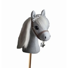 Steckenpferd Hobby Horsing, grau, 70cm