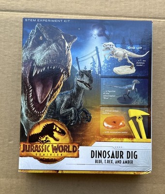 Stem Experiment Kit Jurassic World Dominion - Dinosaur Dig: BLUE, T.REX & AMBER