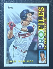2026 Topps Series 1 Jose Ramirez #TP-9 Topps Profiles