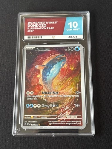 Dondozo Illustration Rare 207/198 Pokemon Scarlet Violet Base Ace 10