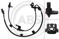 A.B.S. ABS Sensor Raddrehzahl 33134 FüR KIA Optima JF Sportswagon Crdi GDI Cvvl