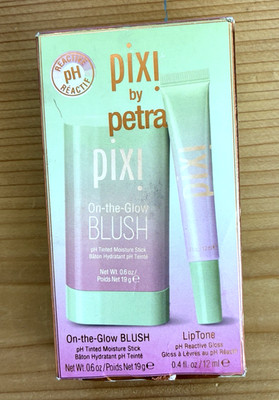 Pixi By Petra pH Duo Set NIP Blush Moisture Stick & LipTone Reactive Gloss new