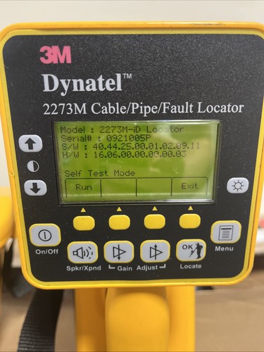 3M Dynatel 2273M Cable Pipe Fault Locator 2273M ATT Serviced By 3M - Picture 4 of 7