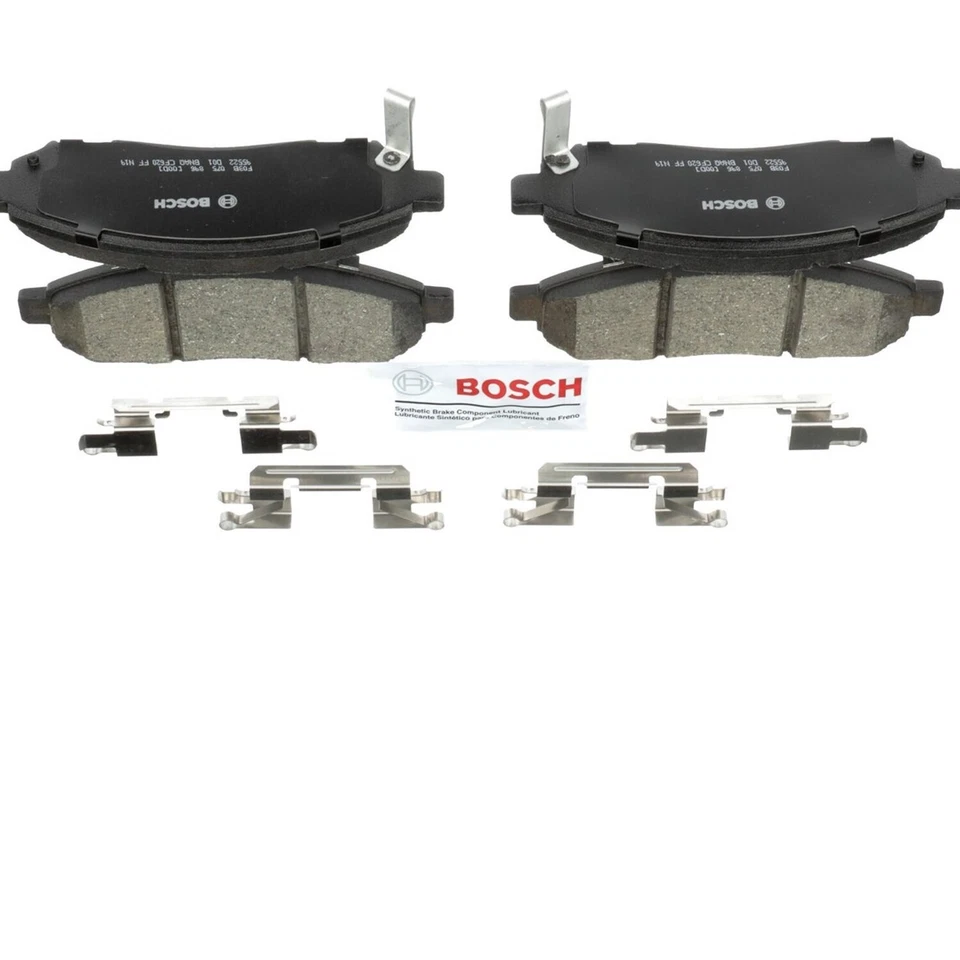 Bosch QuietCast Ceramic Brake Pad and Rotor Kit For 2011-2014 Nissan LEAF - Imagem 2 de 4