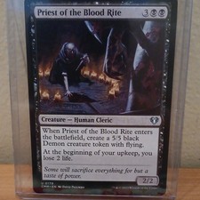 Priest of the Blood Rite [Commander Masters] Mtg Magic CMM