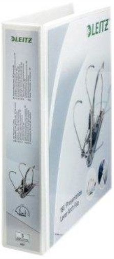 Leitz 42250001 Prsentations-Ordner A4 berbreite Rckenbreite 8 cm zwei Aue 6490₽