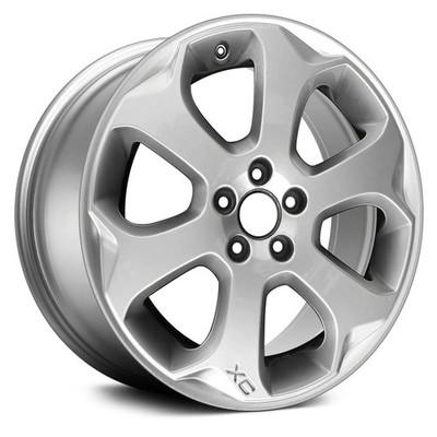 For Volvo XC60 10-12 Alloy Factory Wheel 6 Spiral-Spoke Bright Hyper Silver Face