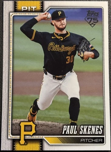 2026 Topps Series 1 Paul Skenes #100 Pittsburgh Pirates Card! A41