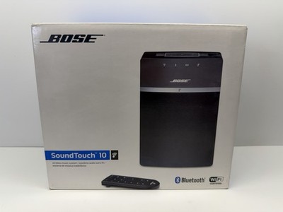 Bose Soundtouch 10 Multimedia Speaker System Black Bluetooth Wifi (731396-1100)