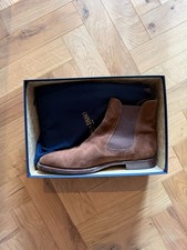 Loake Mitchum Suede Brown Chelsea Boot (UK 9.5)