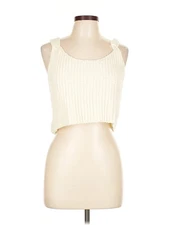 In the Style Women Ivory Sleeveless Top 10