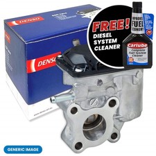 DENSO EGR Valve With Diesel Fuel System Cleaner 300mL Kit Fits LEXUS IS II  2.2