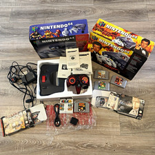 Nintendo 64 PAL Grey Console Bundle with Boxes, Controller & Games