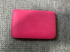 Ilbizonte Card Case Pink Business Card Holder Excellent Condition