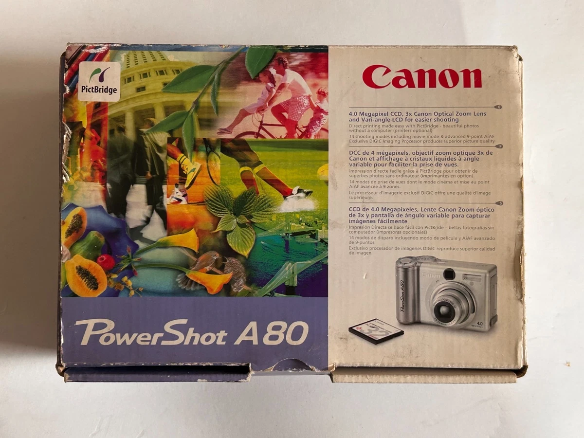 Canon PowerShot A80 Digital Cameras for Sale | Shop New & Used