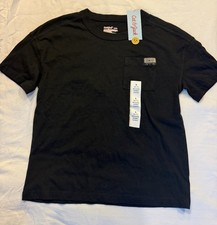 Cat  Jack Boys Black Relaxed Cotton Pocket T-Shirt M 8 Short Sleeve