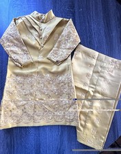 Elegant Indian-Style Toddler Outfit With Embroidered Detail, 2 Piece NEVER WORN