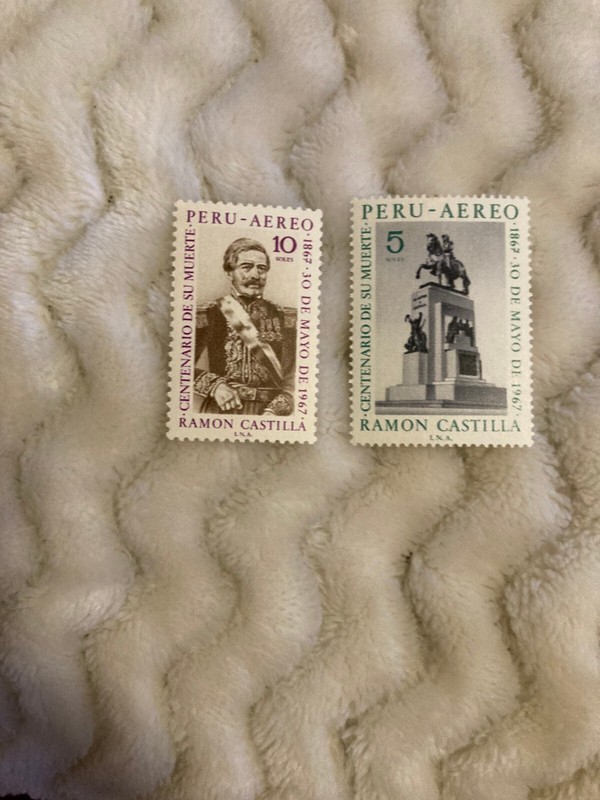 President Ramon Castilla 1797-1867, Perú 1969, complete series, accept offers