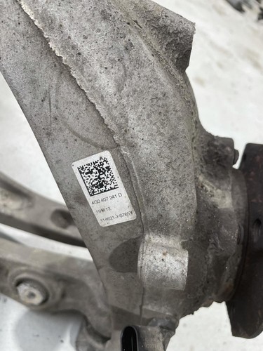 Audi A6 4G Achsschenkel Radlagergehäuse Radnabe Vorne Links 4G0407241D - Picture 4 of 7