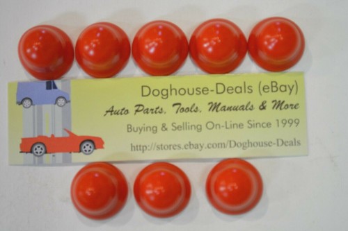 J28438-10 Injection Nozzle Cap Set Of 8, Red, Kent Moore Tool, Free US Ship `