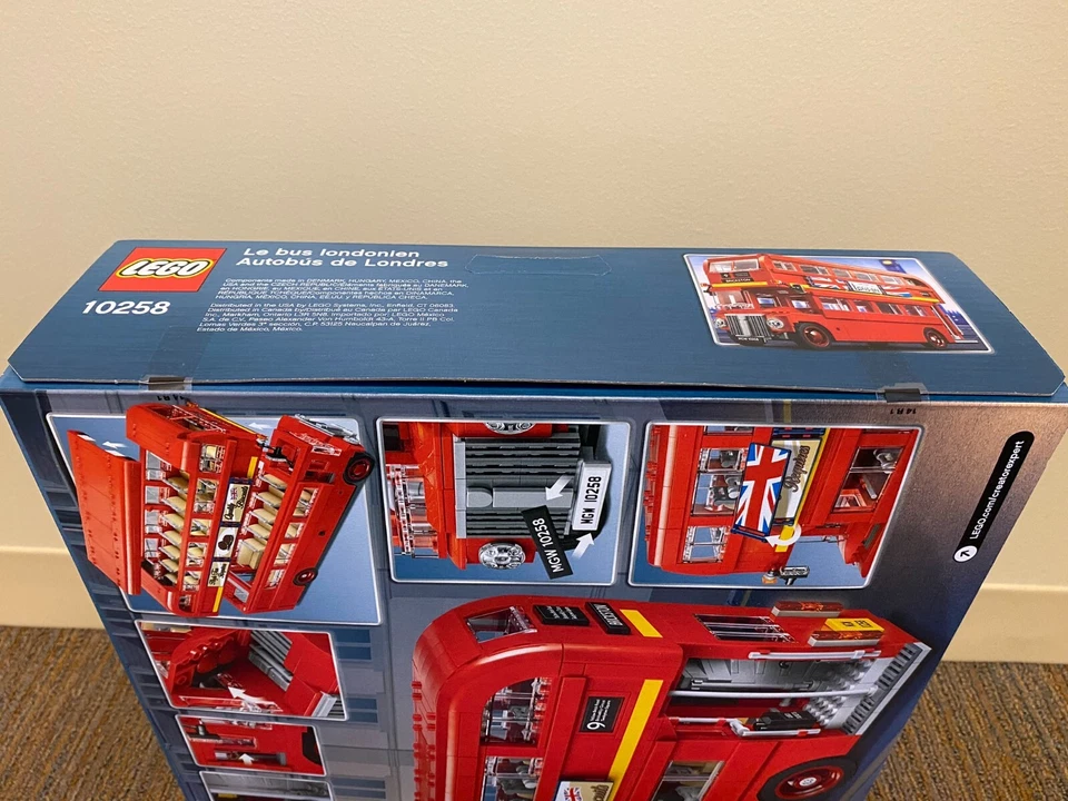 LEGO Model Team London Bus 2017 (10258) Building Kit 1686 Pcs Retired Set - Image 3 of 4