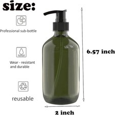 2 botellas de pl stico vac as de 10 oz con bomba para champ . neuvo. 2024.