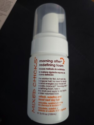Mixed Chicks Morning After Redefining Hair Foam 3.4 Fl Oz Travel Size