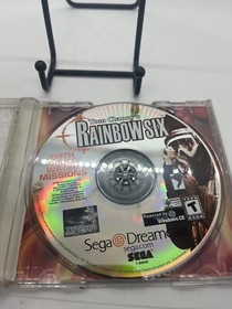 Tom Clancy's Rainbow Six (Sega Dreamcast, 2000) w/o Front Insert/Manual