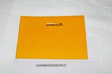 KONICA AUTO REFLEX A CAMERA INSTRUCTION MANUAL GUIDE BOOK ORIGINAL GENUINE