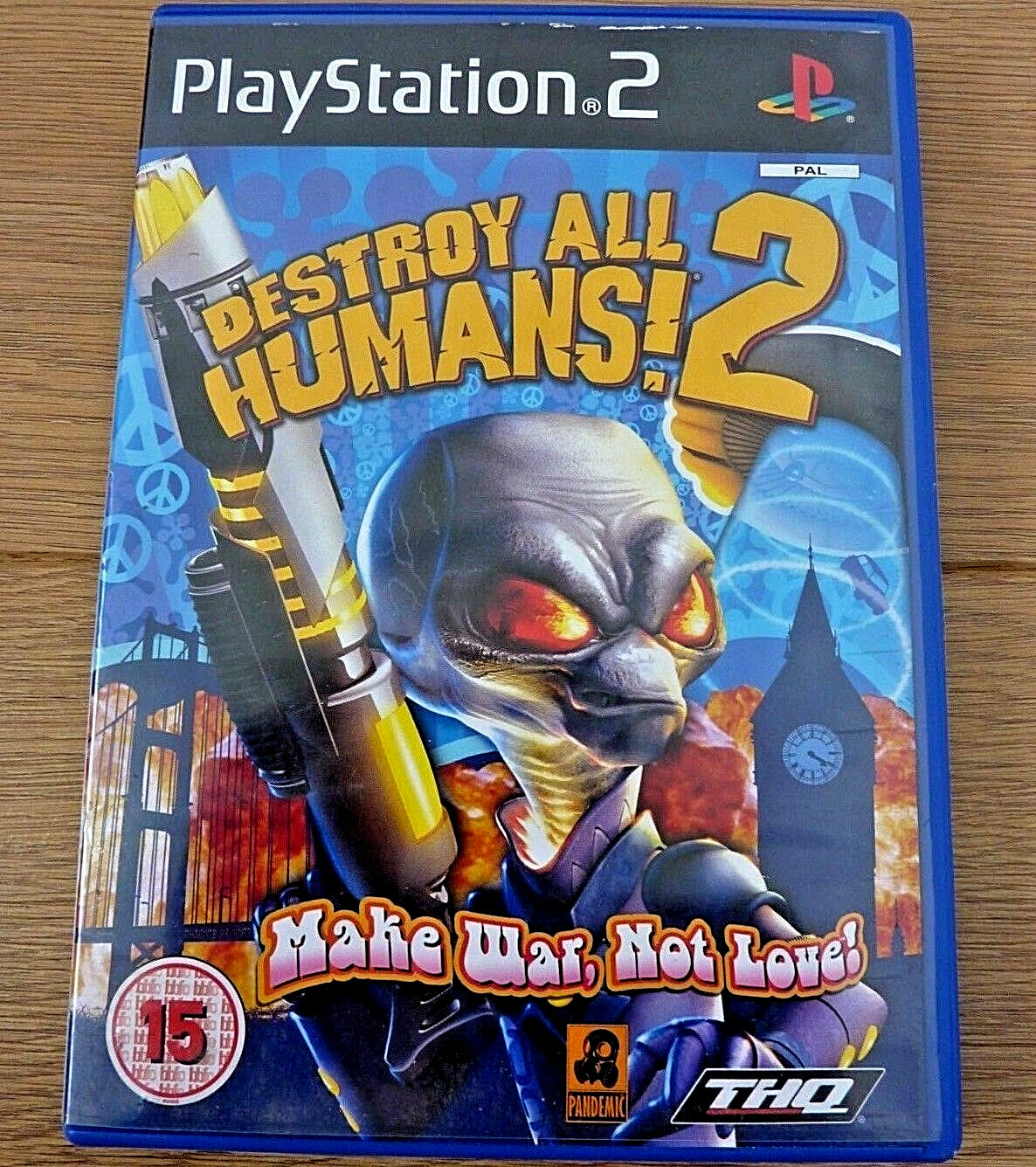 Destroy All Humans! 2 for Sony Playstation 2 PS2 UK PAL Region 2