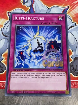 Carte YU GI OH JUSTI-FRACTURE SGX1-FRI22 x 3