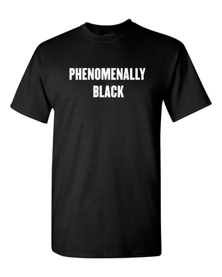 phenomenally black tee