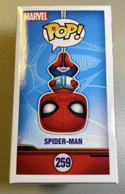 Spider-Man (Upside Down Hanging) Funko Pop #259 New in Box | eBay