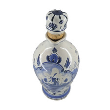 Erven Lucas Bols Delfts blau Karaffe Dekanter Windmühle 0,7 Liter ca.23 x10 cm