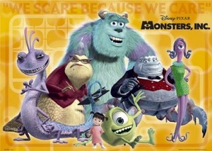 Monsters Inc Movie Poster Group Cast Hot New 24x36 Ebay Monsters Inc Movie Poster Group Cast Hot New 24x36 Ebay