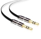 Wtyczka jack 3,5 mm do wtyczki męski kabel przewód audio do słuchawek / aux / mp3 - płaska konstrukcja
