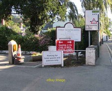 Photo 12x8 Signs outside the Three Salmons Hotel, Usk, Monmouthshire Along c2020