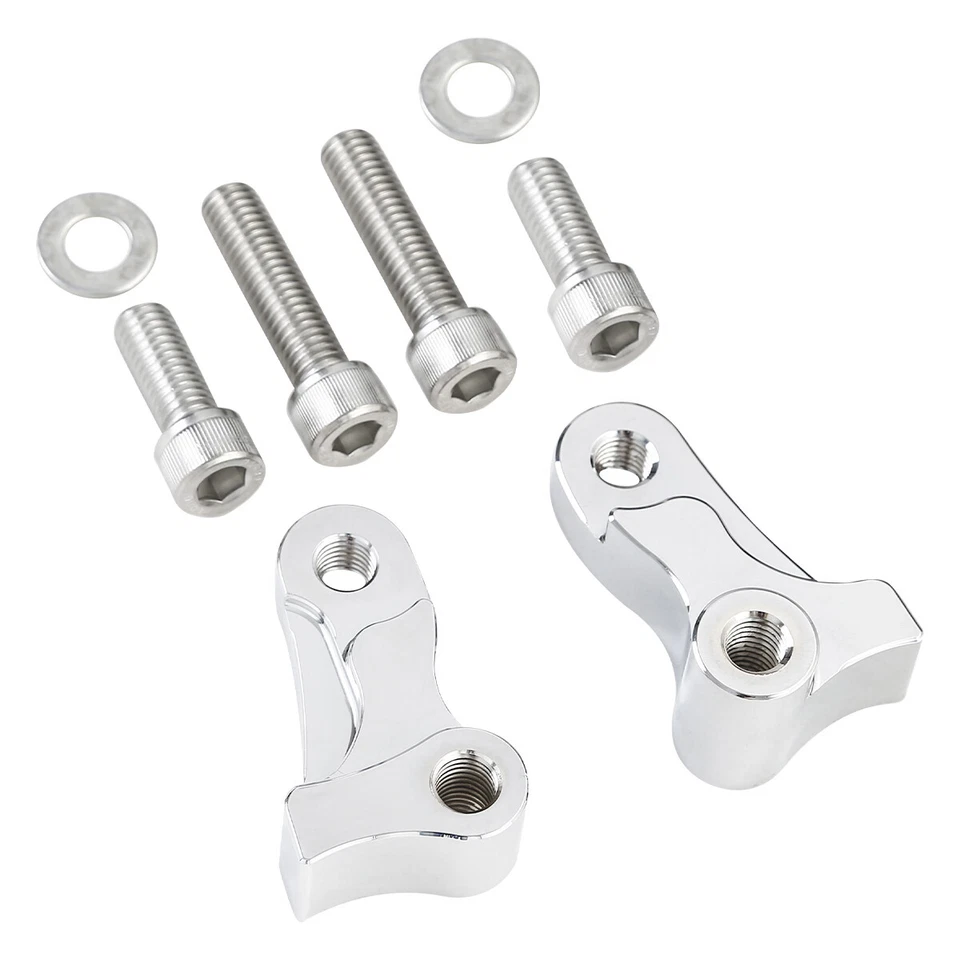 Kit de golpe de descenso trasero de caída de 1-3/4" apto para Harley Dyna Wide Glide Fat Bob 06-17 Foto 4 de 4