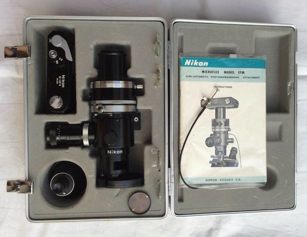 Nikon Microflex Adapter EFM with M-35S camera