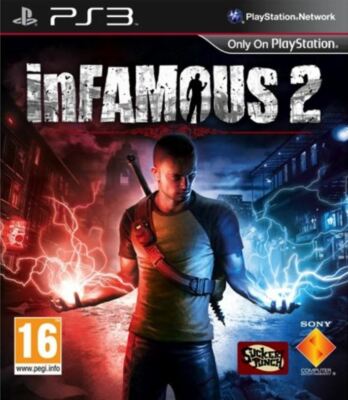 InFamous 2 PS3 Spiel RE SEALED UK PAL Sony Playstation 3 in berühmt
