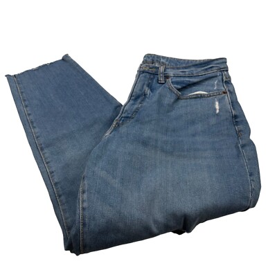 Jean Old Navy Curvy Straight Femme – Taille 12 Long – Bleu – Neuf Avec étiquettes