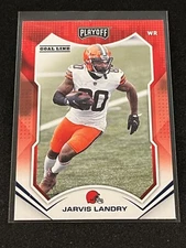 2021 Panini Playoff Football Jarvis Landry Goal Line #39 - Cleveland Browns