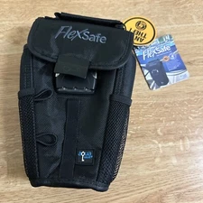 New! Black Aqua Vault Phone Flexsafe AntiTheft No Slash Pouch Combination Lock