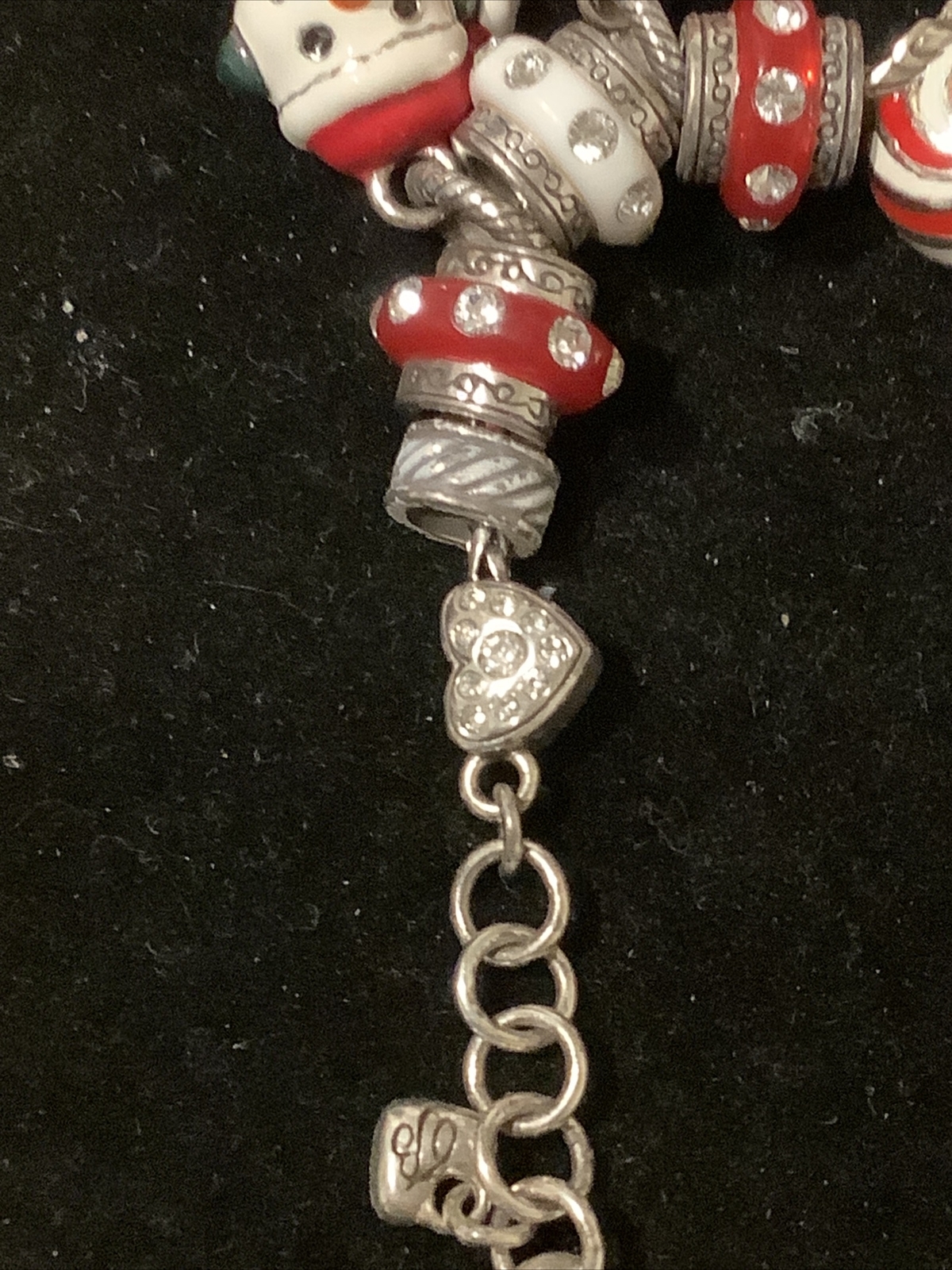 Vintage Brighton Christmas Charm Bracelet Rare sterling eBay