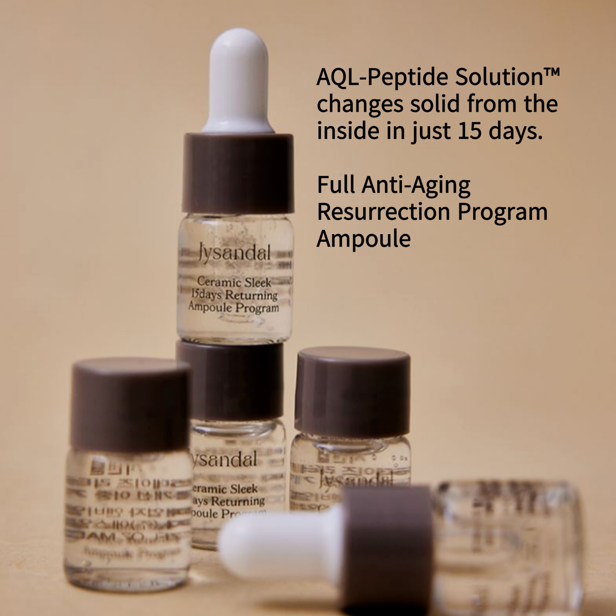 Jysandal アンプル Jysandal Ceramics Sleek Returning Ampoule Program 5ml*11EA Total