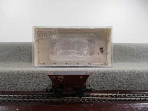 BRAWA Spur H0 48783 Kohletrichterwagen der DRG in OVP | Zustand: Gebraucht