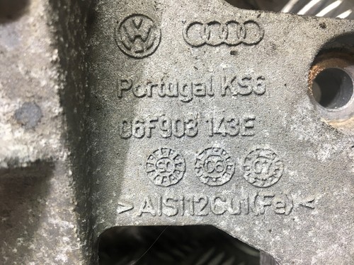AUDI A3 S3 2005-2008 2.0 TFSI ALTERNATOR AIR CON BRACKET 06F903143E - BHZ BHC - Picture 2 of 2