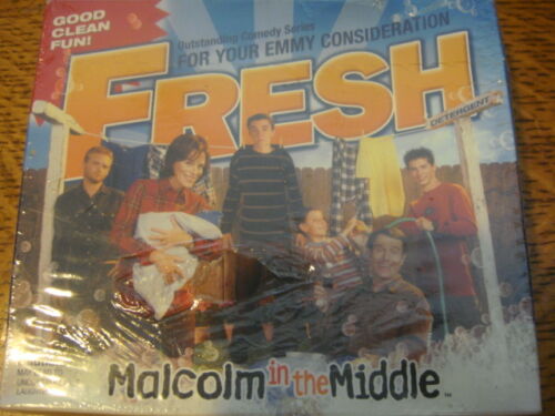 Malcolm In The Middle Emmy DVD 3 EPISODES SOAP BOX STYLE PROMO DVD HOLDER NEW!! - Picture 1 of 5